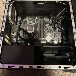 PC with pc case-psu-mobo