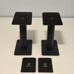 VERY NEW KANTO SP9 Speaker Stands for Small/Medium Bookshelf Speakers & Compact 2-4” Studio Monitors