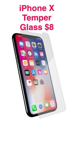 iPhone X temper glass