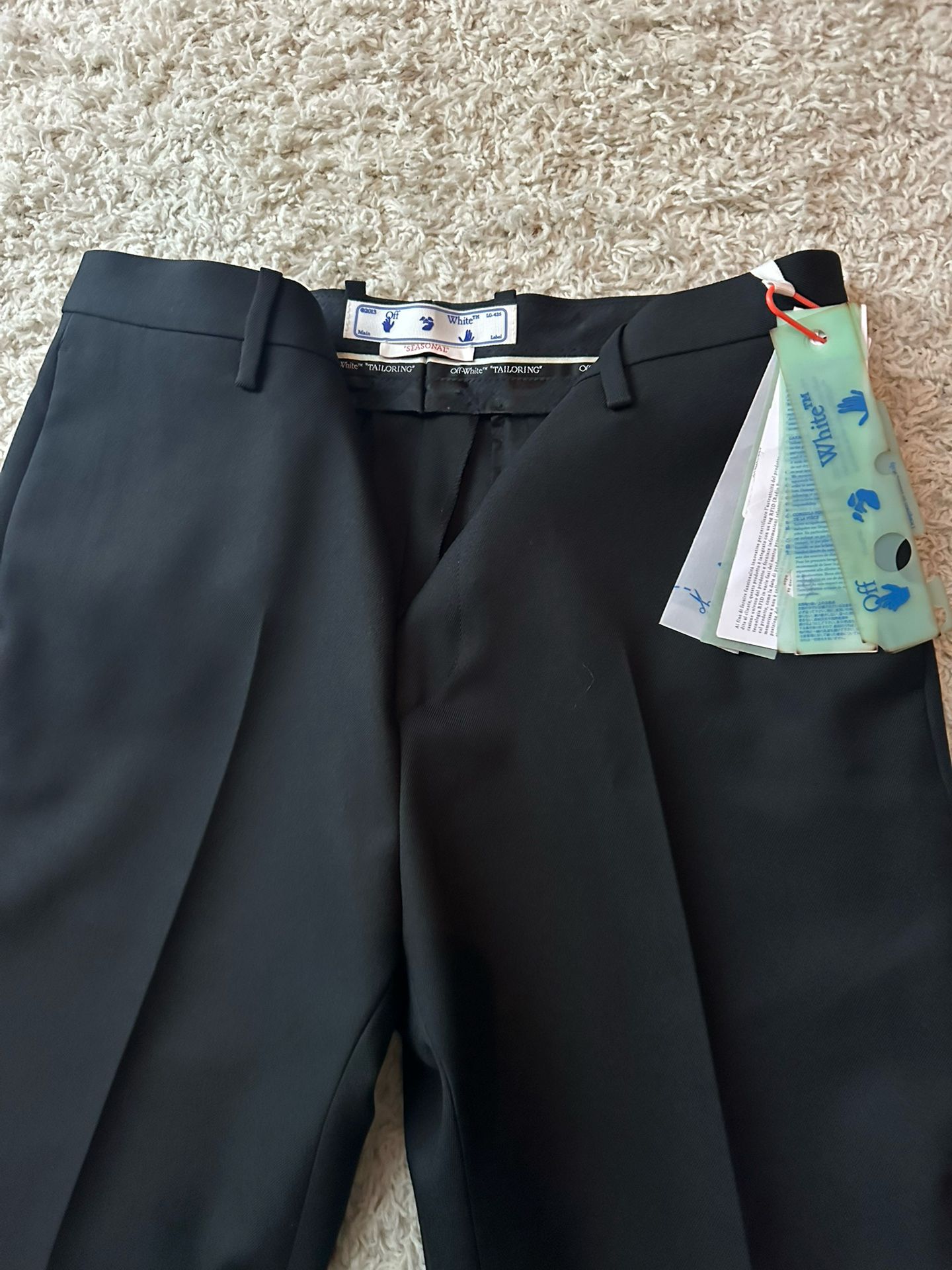 Offwhite- Dress Pants Black