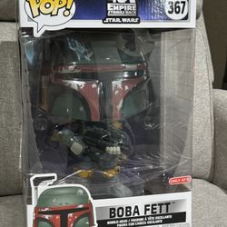 Star Wars Disney Funko Pop 10” Boba Fett
