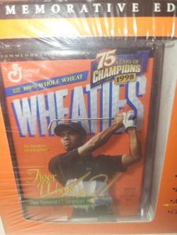Tiger Woods Wheaties