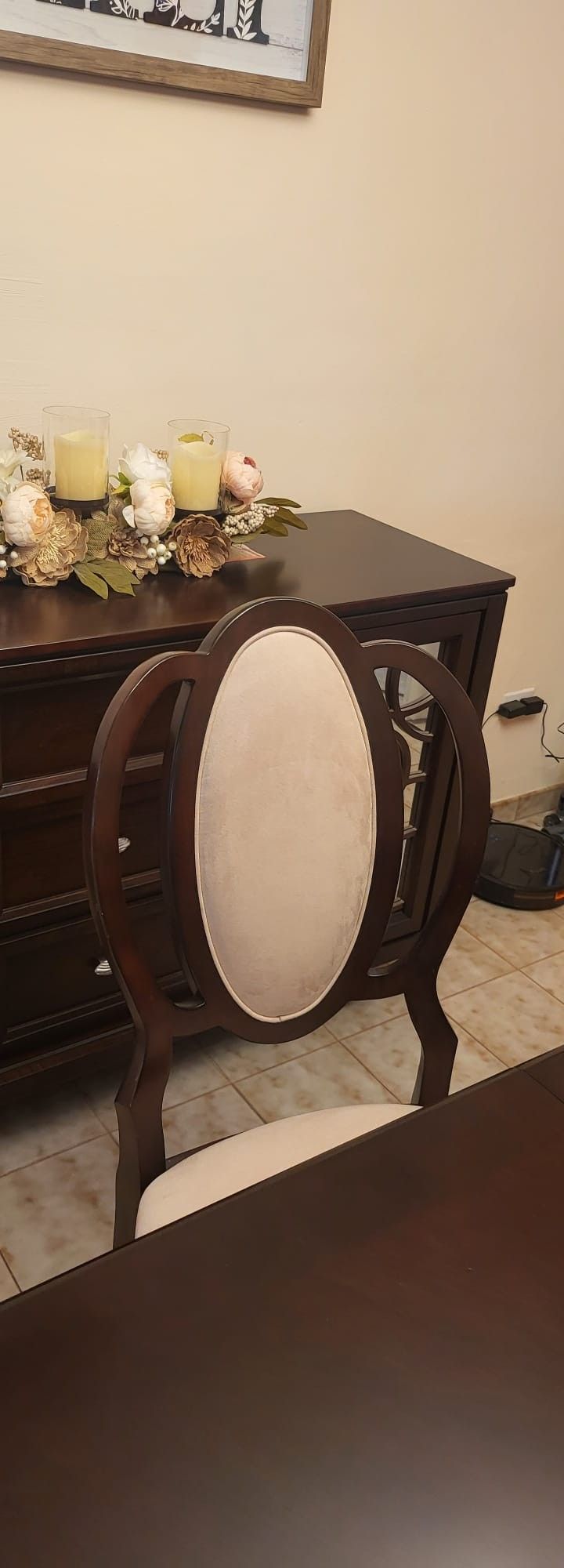 Dining Table With Sideboard 