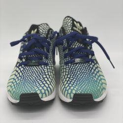 Adidas Zx Flux Xeno Shoes GS Mint Ink Glow In The Dark