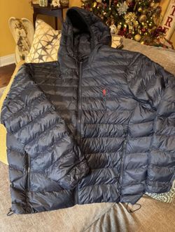 XL RALPH LAUREN POLO HOODED PUFFER JACKET Like New - Men’s Coat - Unisex