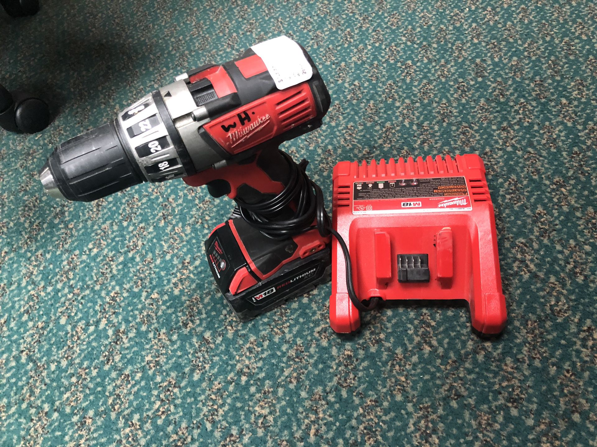 Drill, Tools-Power Milwaukee One Battery & Charger... Negotiable