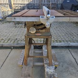 VINTAGE SEARS CRAFTSMAN 10" TABLE SAW