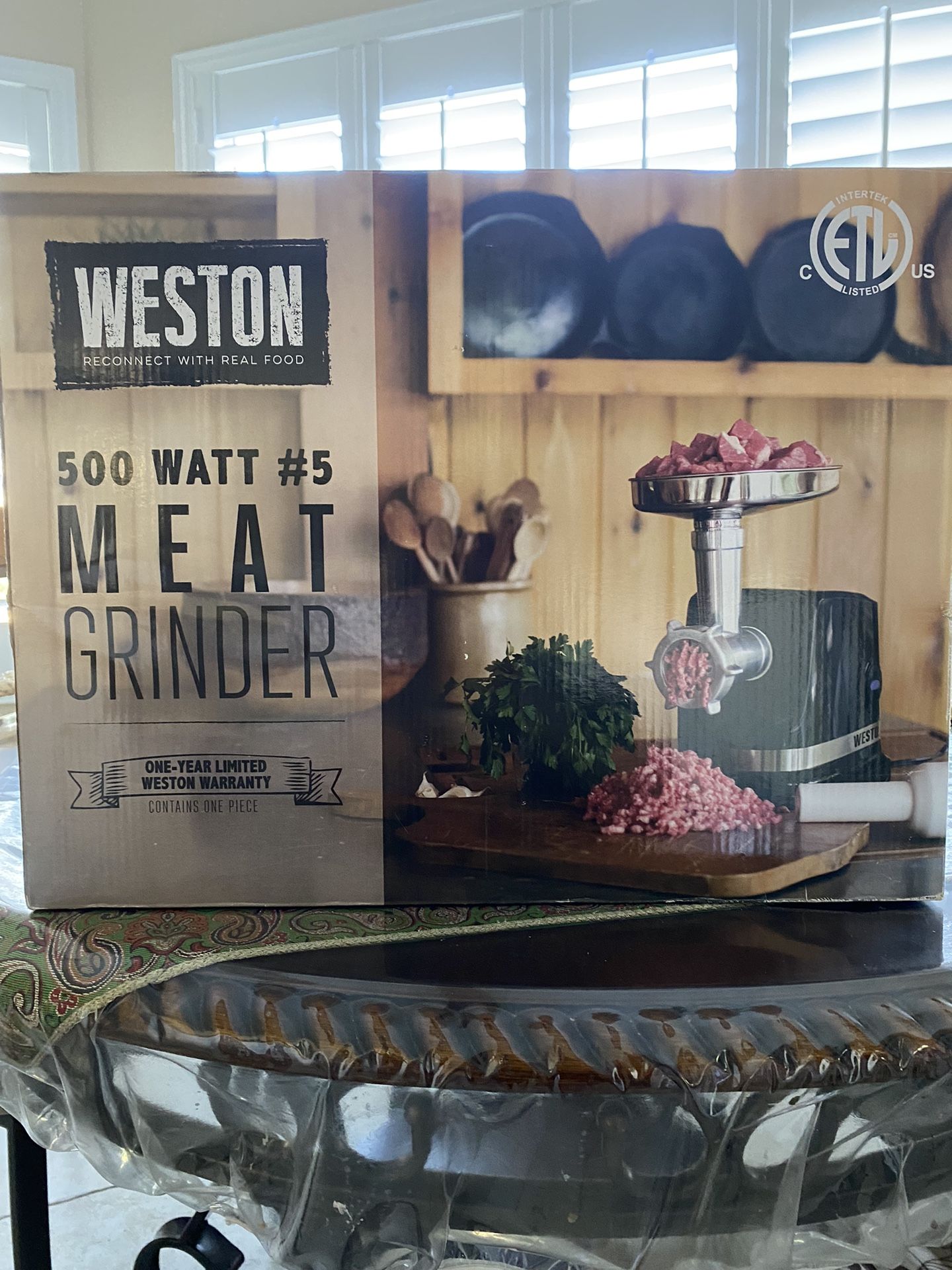 Meat Grinder Weston