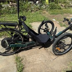 KMX Electric Recumbent  Trike