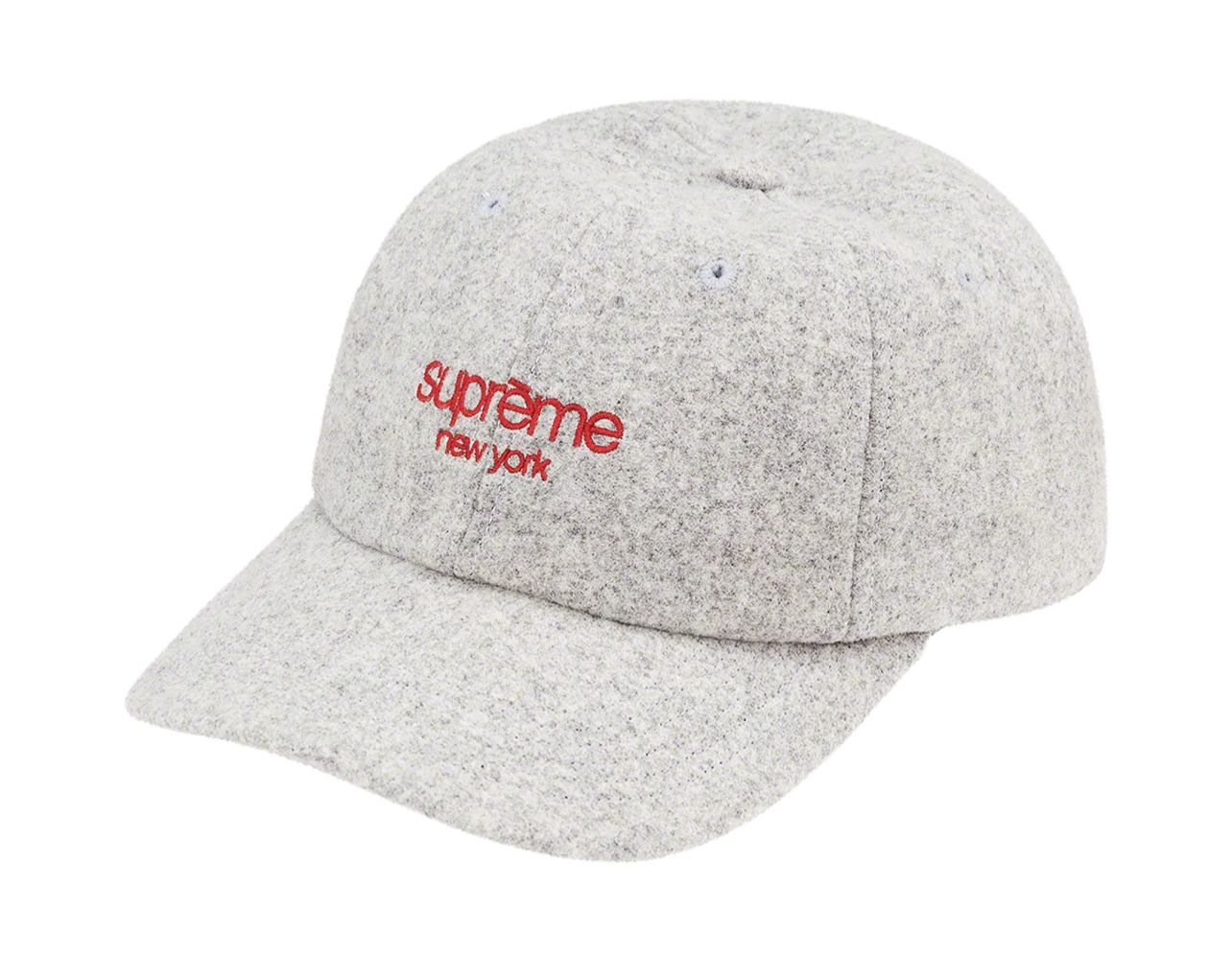 Supreme Waxed Wool Hat Heather Grey