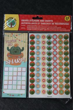 Teaching Tree Award Stickers and Charts 14pc