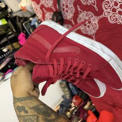 red vans size 12