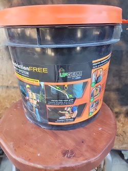 Werner K211202 UpGear Roofing Safety System with Harness Lifeline Roof Anchor45