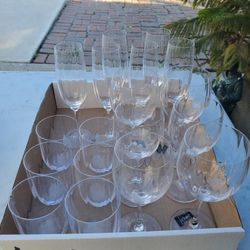 Mikasa Stephanie Crystal Glasses 