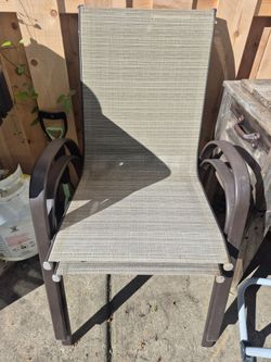 2 patio chairs