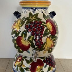 Tabletops Gallery TELLINA 3.8 Gallon Beverage Dispenser w/base