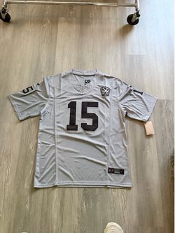 Raiders Grey Mendoza Jersey