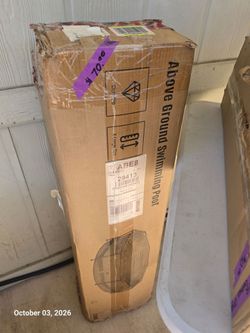 NEW ABOVE GROUND POOL $70