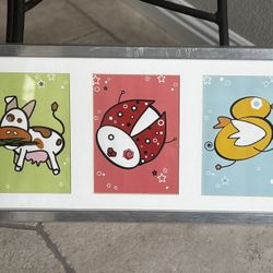 Framed Art Decor-Kids