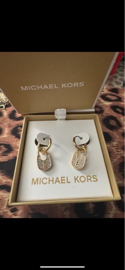 Michael Kors set of earrings and ring