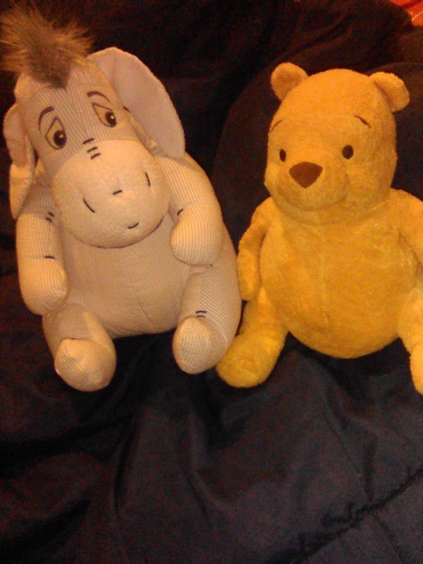 Winnie The Pooh And Eeyore Stuffed Animals