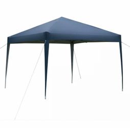 10x10 EZ POP UP EURO STYLE CANOPY TENT PARTY SPORTS OUTDOOR SHADE RAIN CARPA 