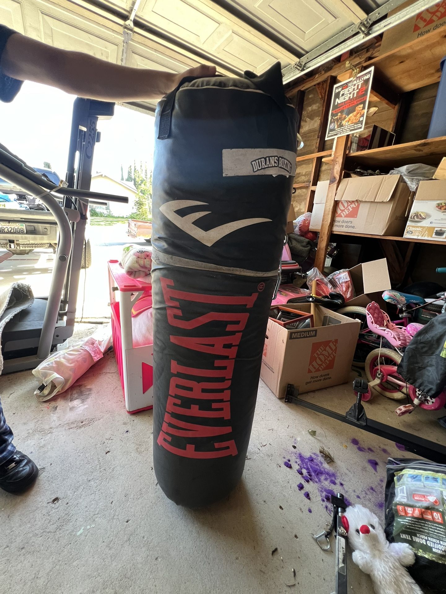 Everlasting Punching Bag.