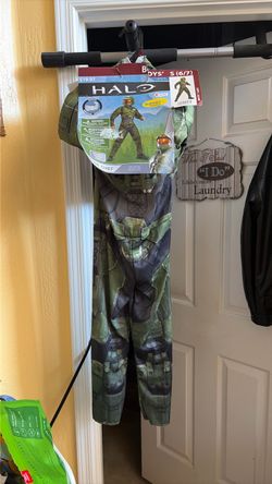 Halo Master Chief Boys Costume Size S (6/7)