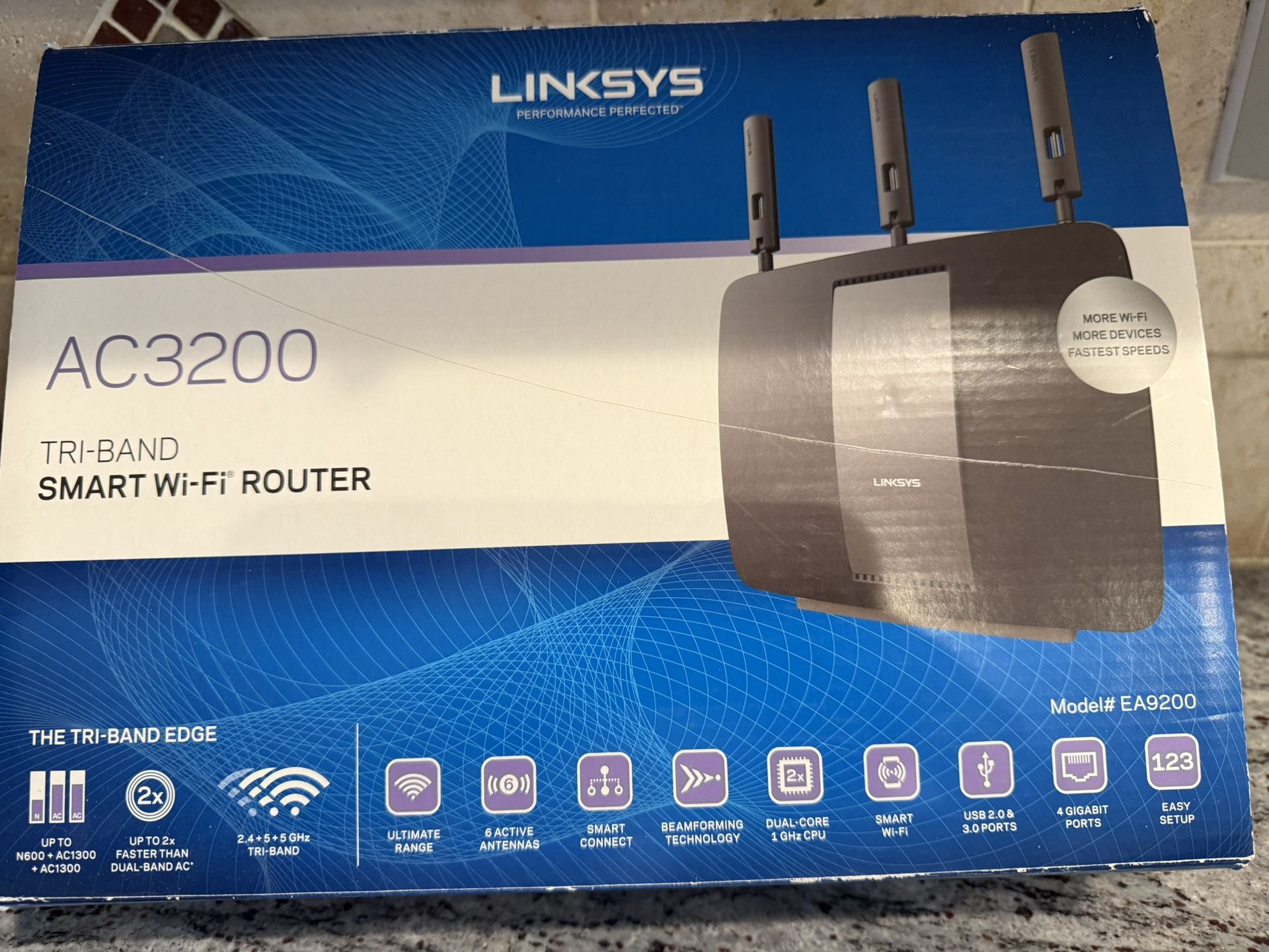 Lynksys, AC 3200 Try Band Smart Wi-Fi Router