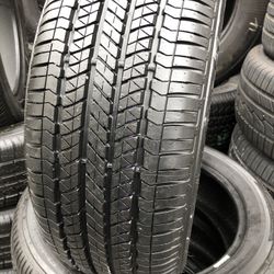 SET OF FOUR TIRES BRIDGESTONE P215 /55 R17 