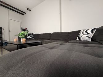 Modular Sectional Couch with Ottoman