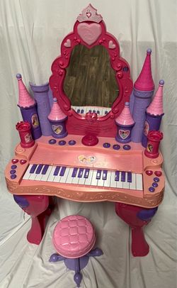 Disney princess piano keyboard musical vanity interactive toy
