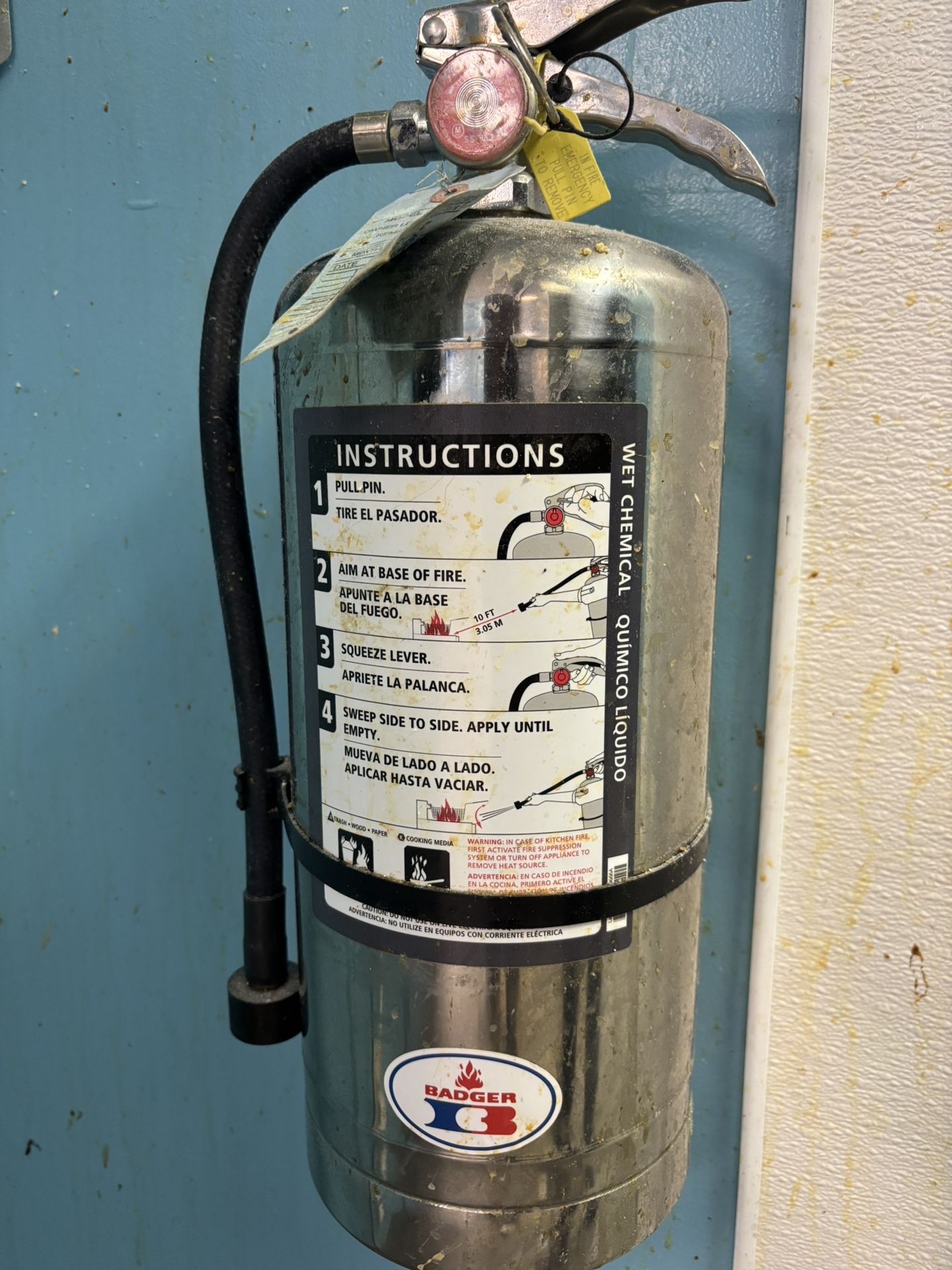 Badger 6L Fire extinguisher