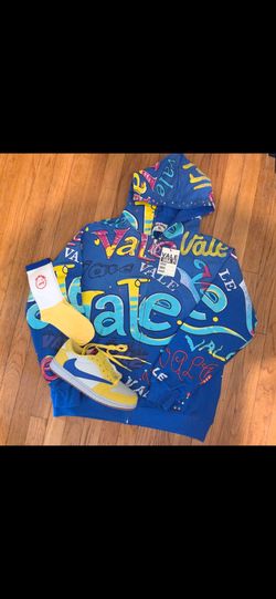 VALE ZIP RHINESTONE HOODIE