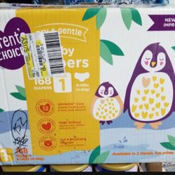 Parent's Choice Pampers 1 168<