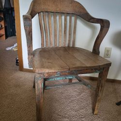 Vintage Looking Wooden Chair