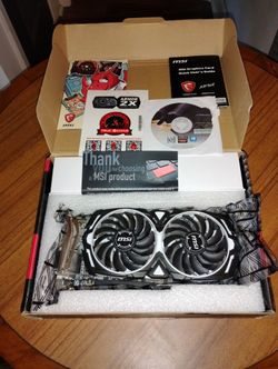 MSI RX 570 8GB Dual Twin Fan Silent Computer Gaming GPU Graphics Card 