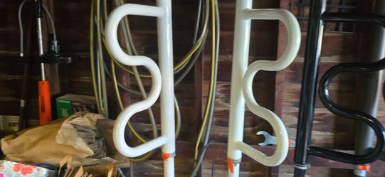 Floor to ceiling  poles