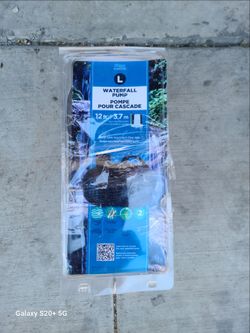 3600 gph waterfall pump