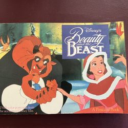 Vintage 1992 Disney's Beauty and the Beast: A Postcard Book