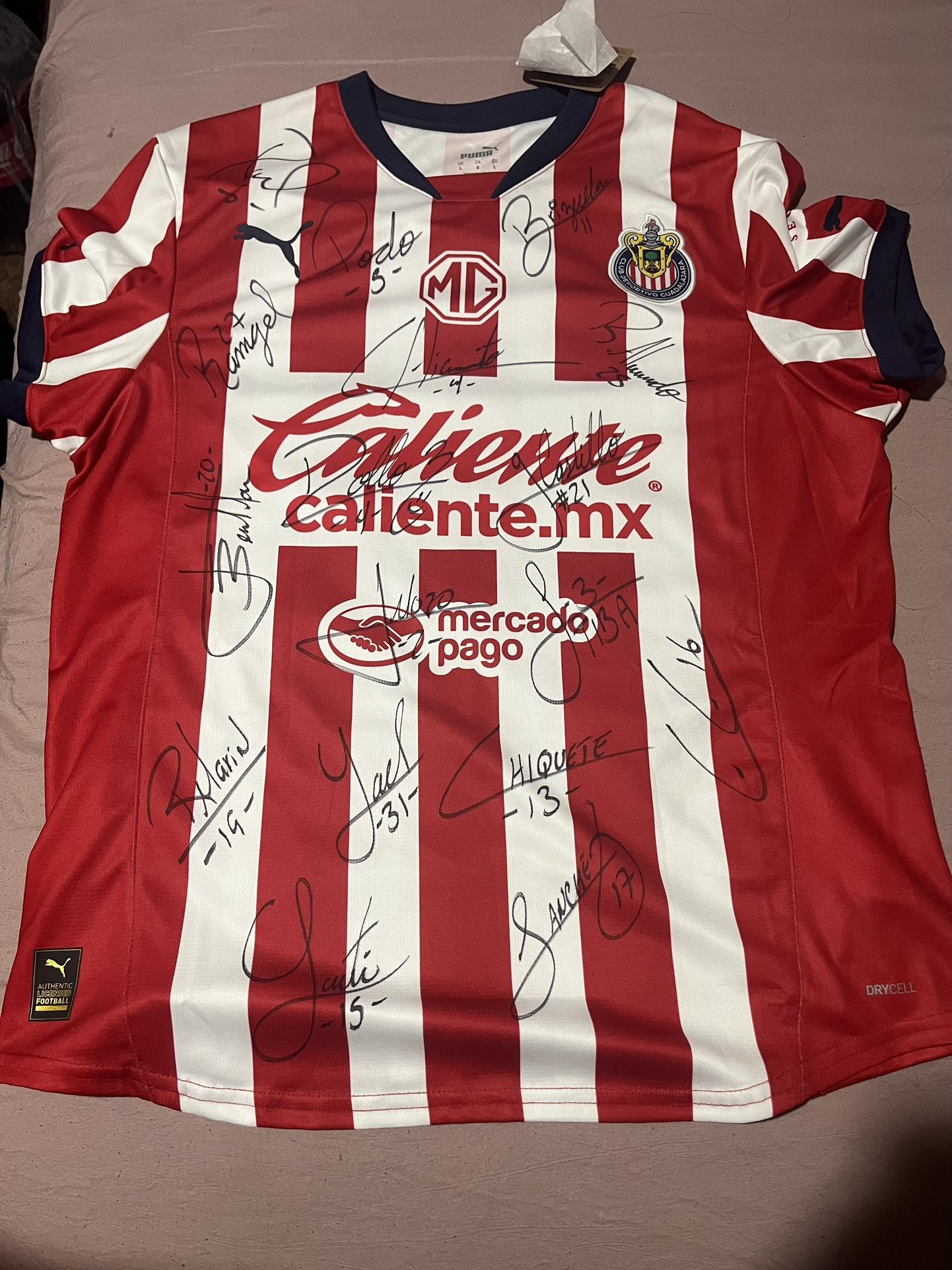 Chivas Signed Jersey