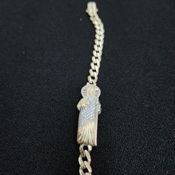 14K SOLID CUBAN BRACELET