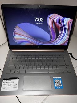 HP Rose Gold Laptop