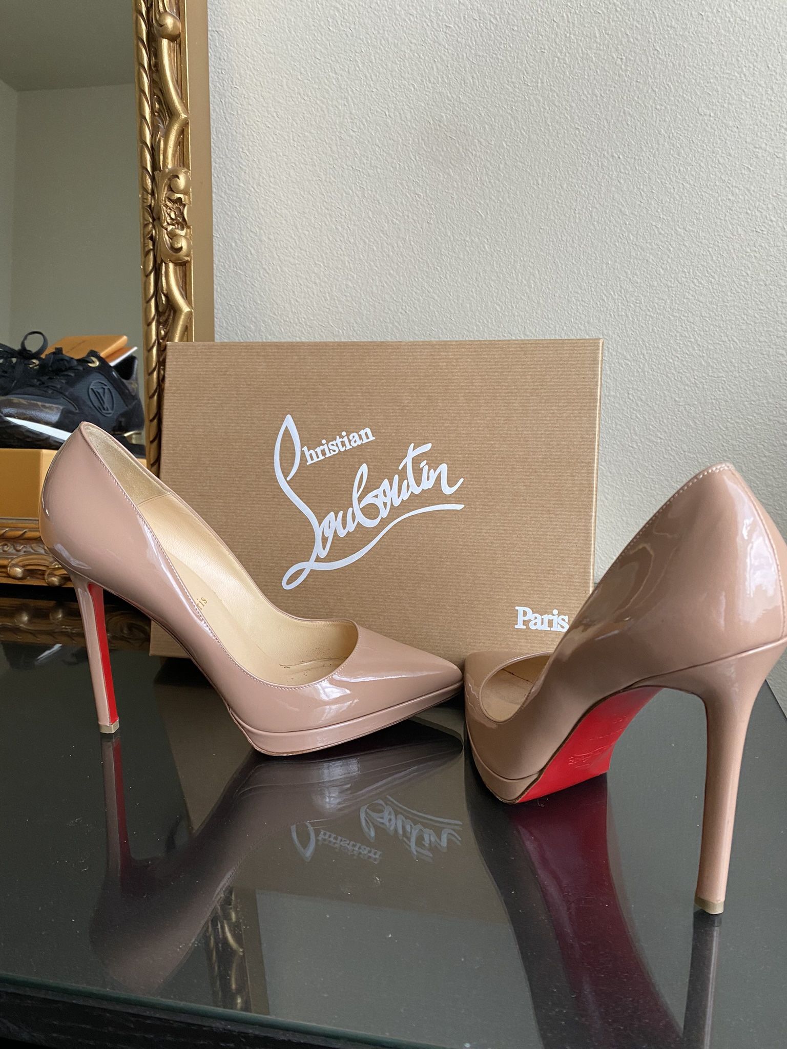 Authentic Louboutin Heels Size 39