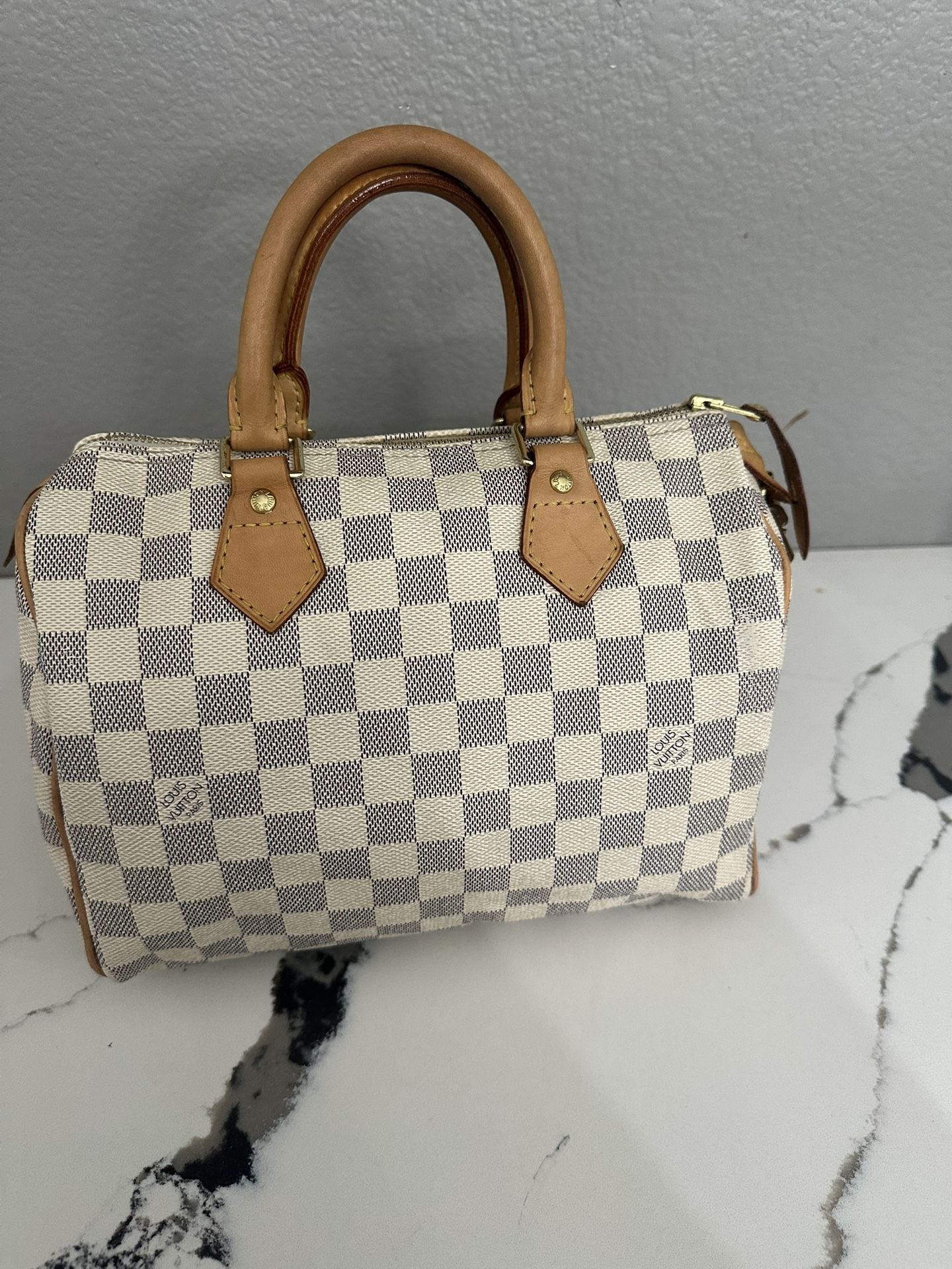 Louis Vuitton Damier Azure Speedy 25