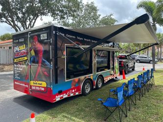 Mobile Arcade Video Game Theater Trailer