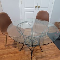 Table, Kitchen, Glass Table