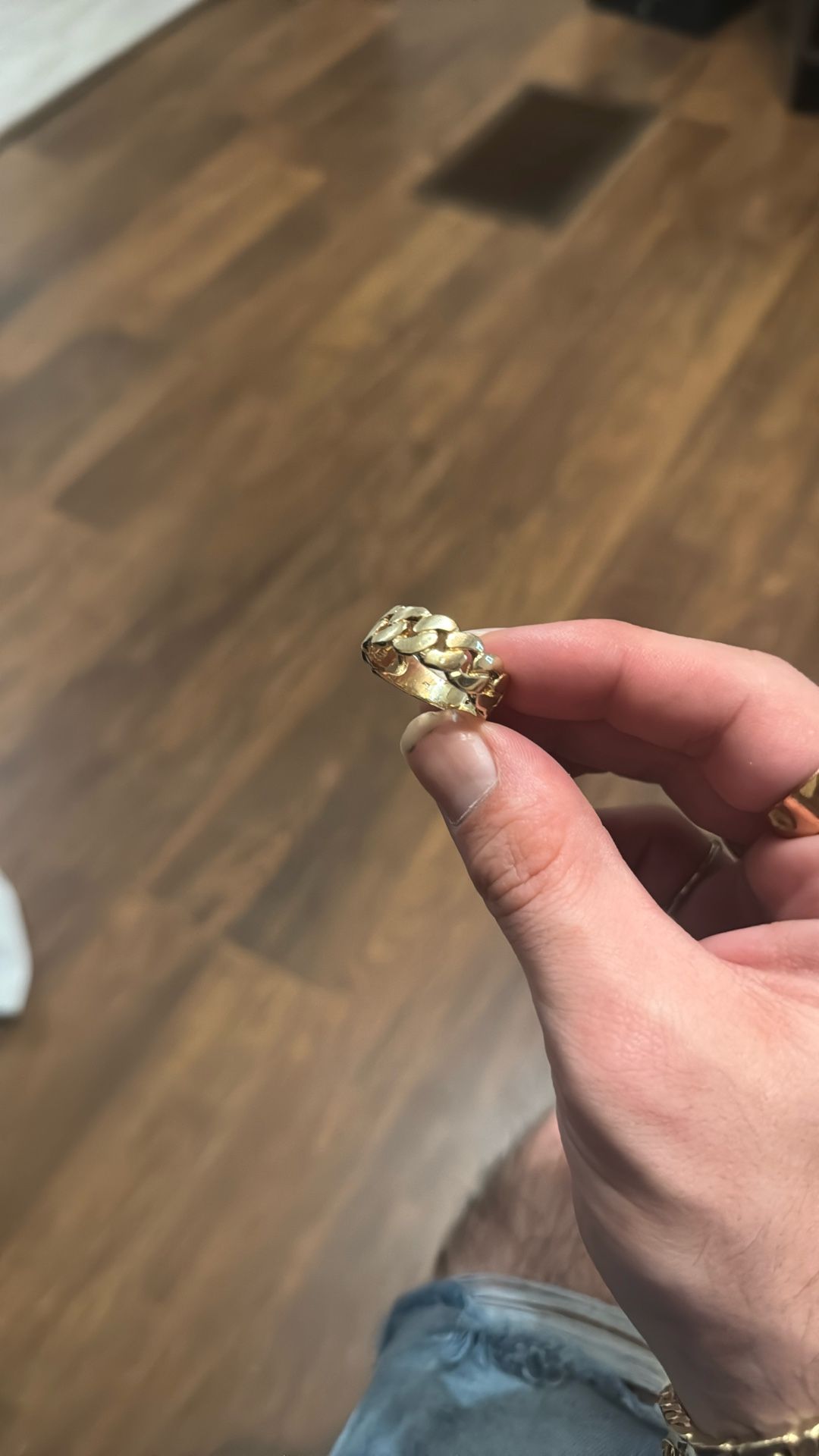 14k Miami Cuban Ring