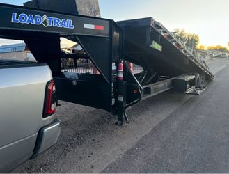 2023 gooseneck tilt trailer 102’x 28’