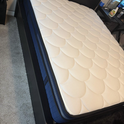 Queen size bed and frame